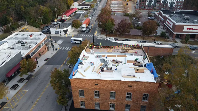 Commercial roof